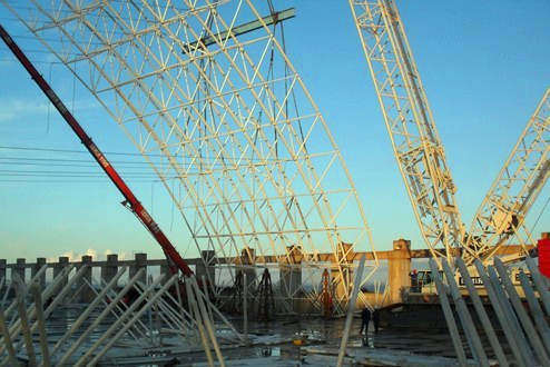 广丰县网架一角